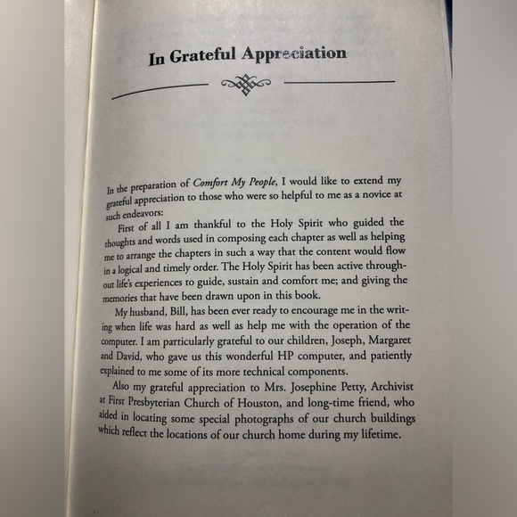 Comfort My People by Mary Ruth Cody McMorris paperback - Picture 5 of 6